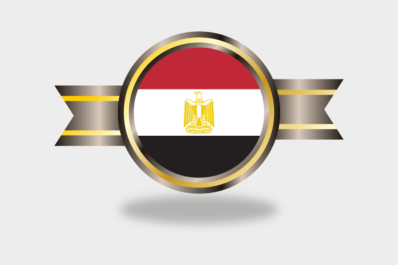 egypt-flag-modern-vector-illustration