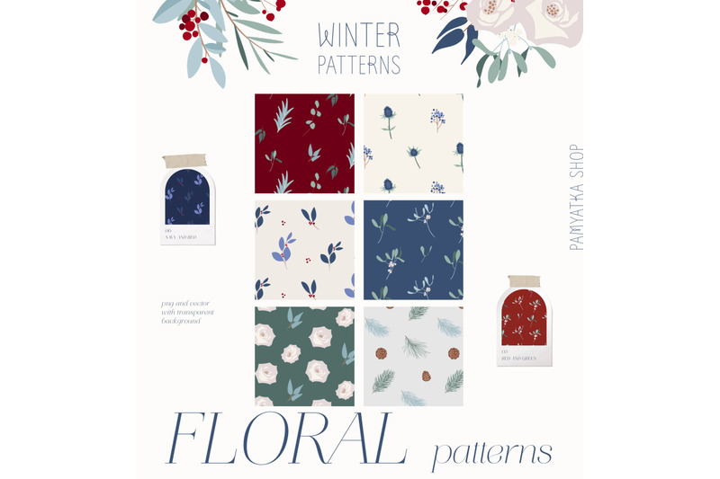 frosty-morning-winter-floral-set