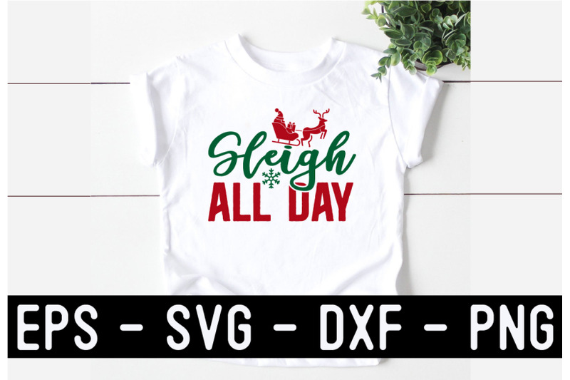 christmas-svg-t-shirt-design-template