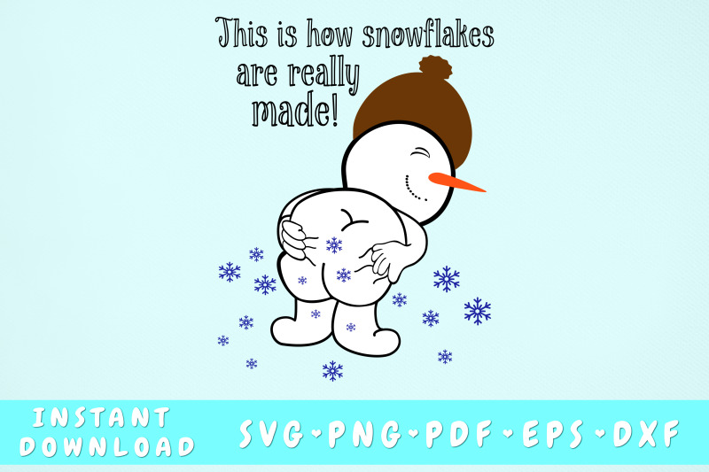 how-snowflakes-are-really-made-svg-funny-snowman-svg