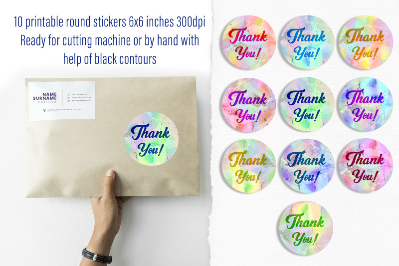 thank-you-stickers-round-package-sticker-for-small-business