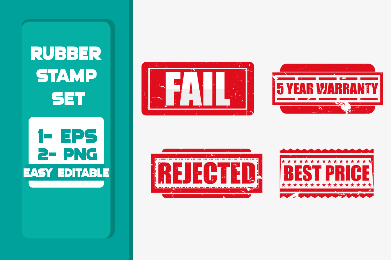 rejected-and-best-price-rubber-stamp-stamp-set