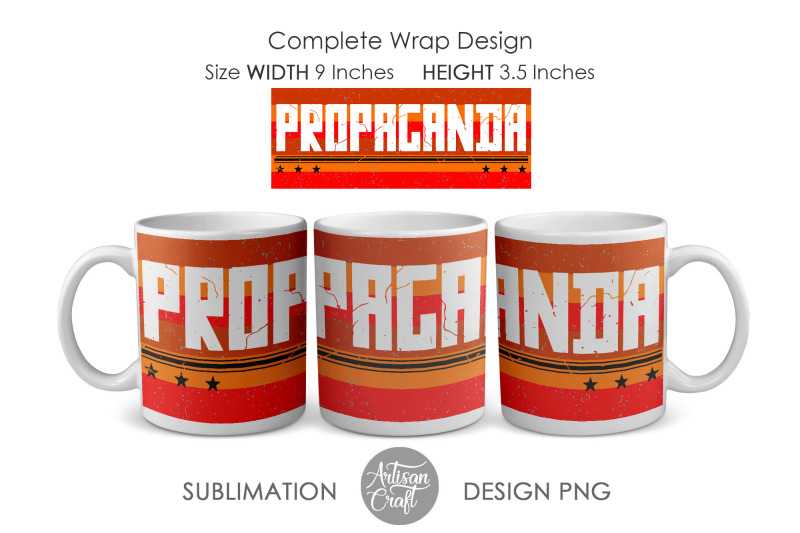 propaganda-mug-sublimation-design