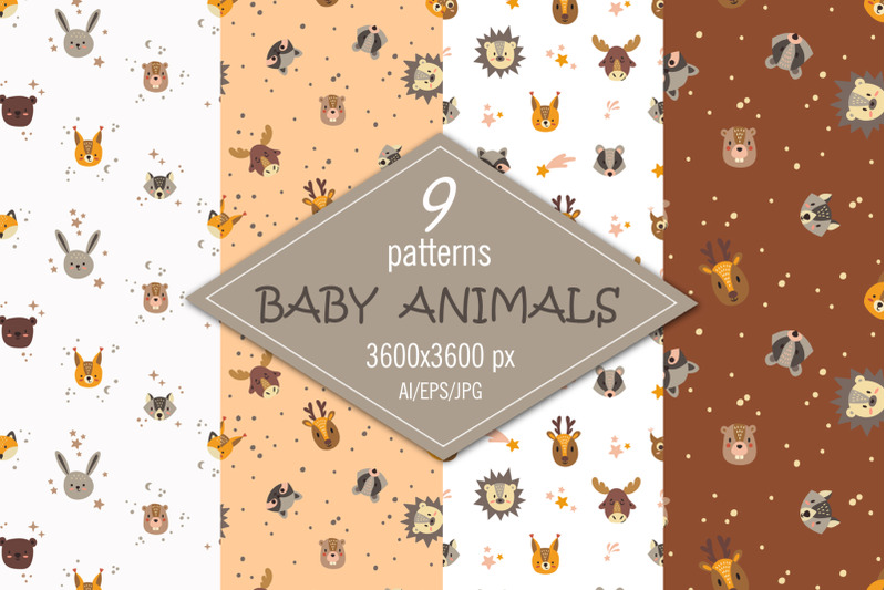 baby-animals-digital-paper-seamless-patterns