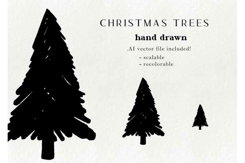 christmas-tree-clip-art-modern-scandinavian-christmas-illustrations