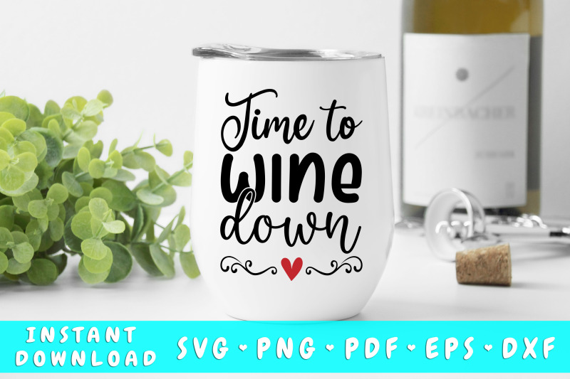 time-to-wine-down-svg