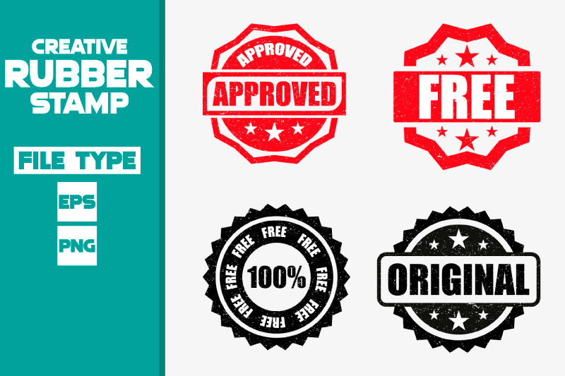 approved-and-free-modern-rubber-stamp-set