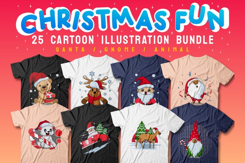 christmas-fun-cartoon-illustration-bundle-sublimation