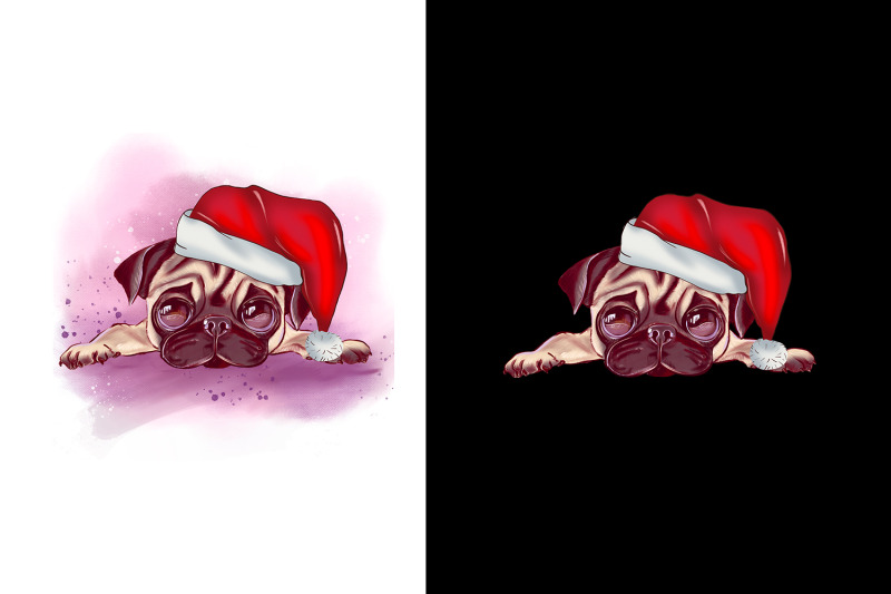 christmas-pug-santa-claus-sublimation