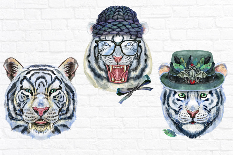 cute-watercolor-tigers-part-5