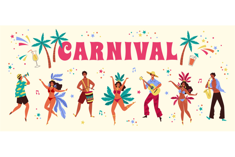 brazil-carnival-big-heading-word-and-happy-festive-people-dancers-and