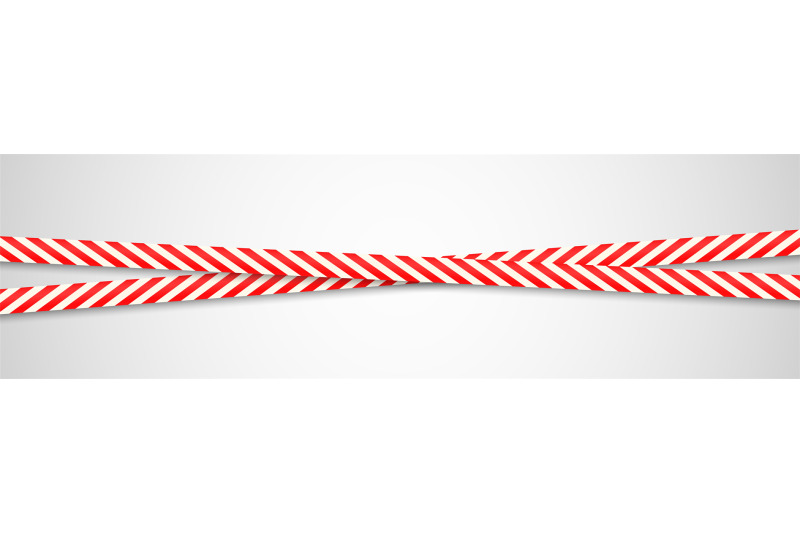 warning-red-ribbons-dangerous-crossing-stripes-realistic-attention-a