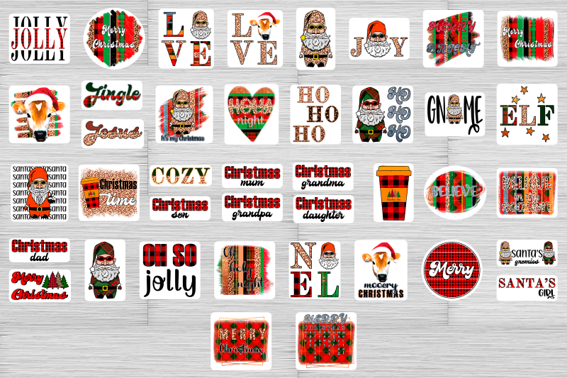 40-christmas-stickers-huge-bundle-png
