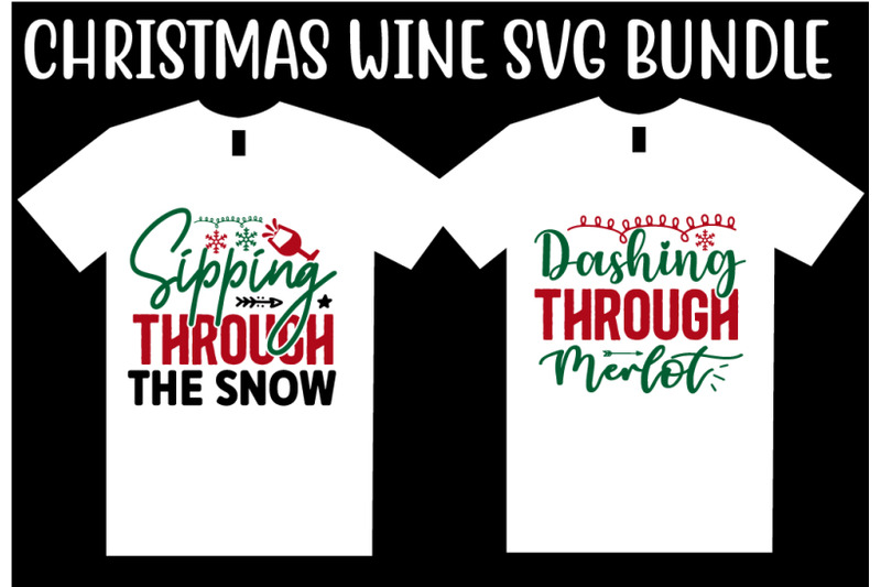 christmas-wine-svg-t-shirt-design-bundle