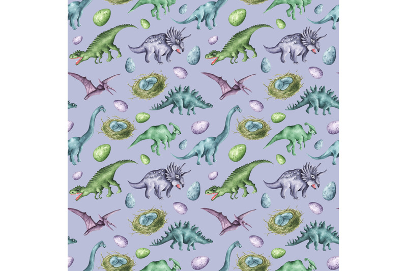 dinosaur-pattern-funny-dino-nature-nursery-boy-baby-print-textile
