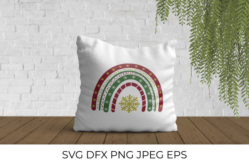 christmas-boho-rainbow-winter-holidays-nbsp-svg