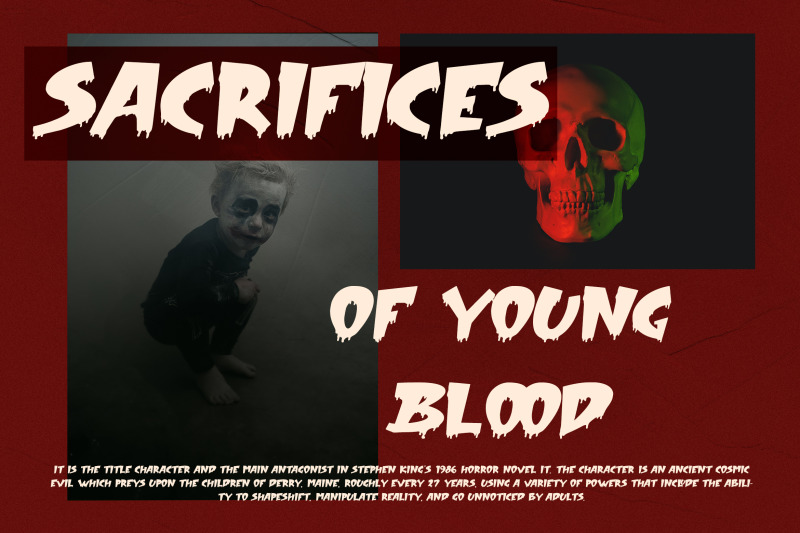 young-blood-horror-typeface