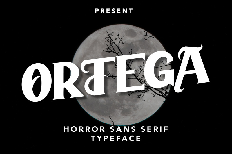ortega-horror-sans-serif-typeface