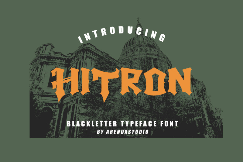 hitron-blackletter-typeface-font