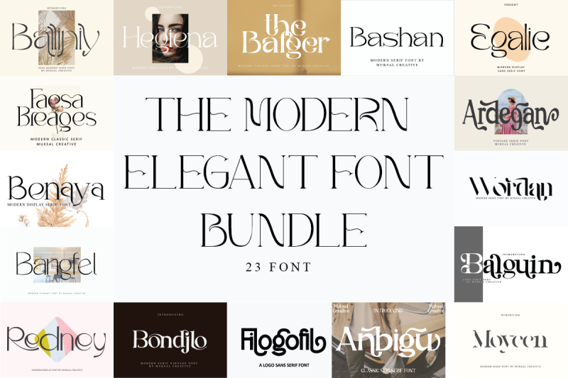 the-modern-elegant-font