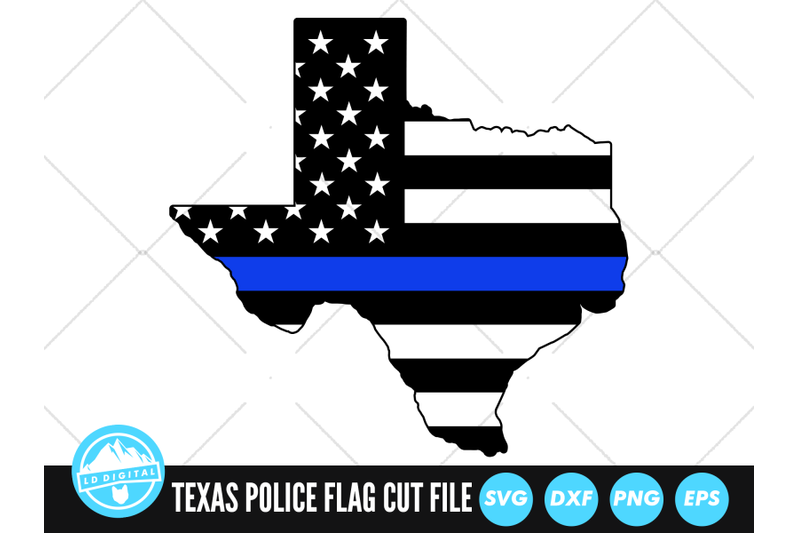 texas-police-blue-line-us-flag-texas-svg-cut-file