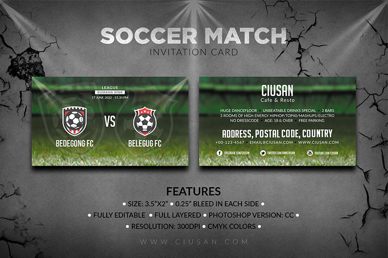 soccer-match-invitation-card