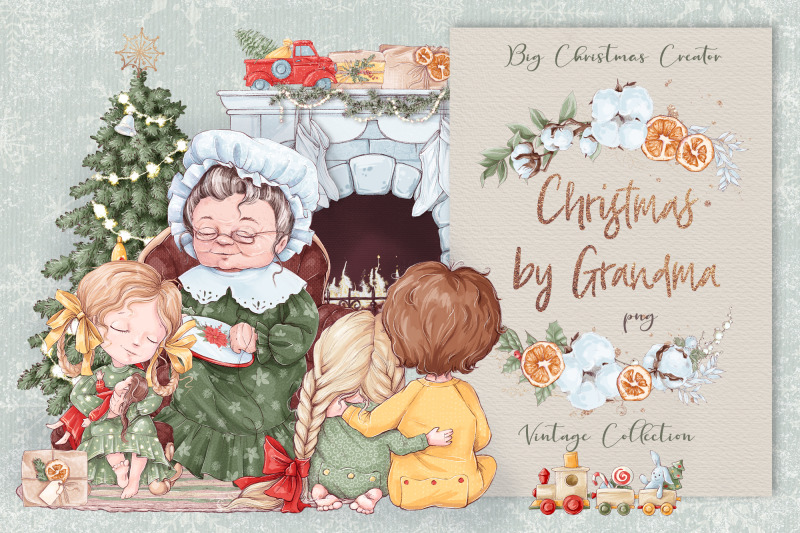 clipart-creator-christmas-at-the-grandmother