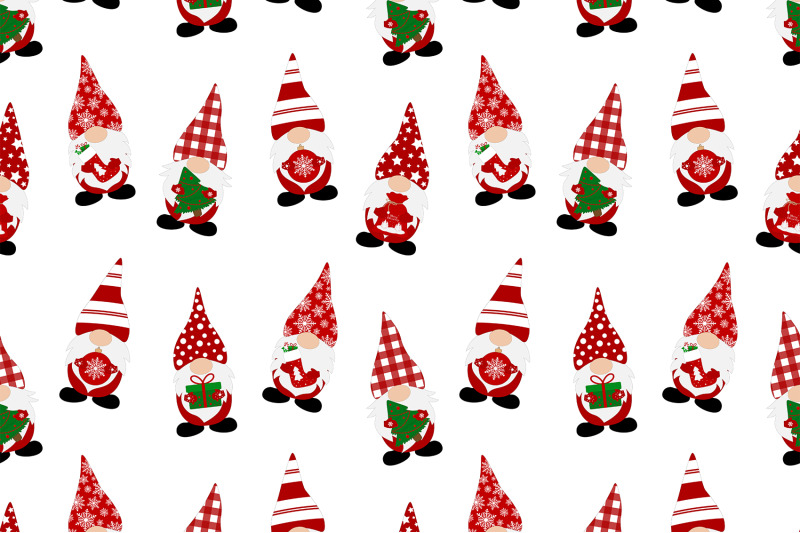 christmas-gnomes-pattern-gnomes-svg-gnomes-rainbow-pattern