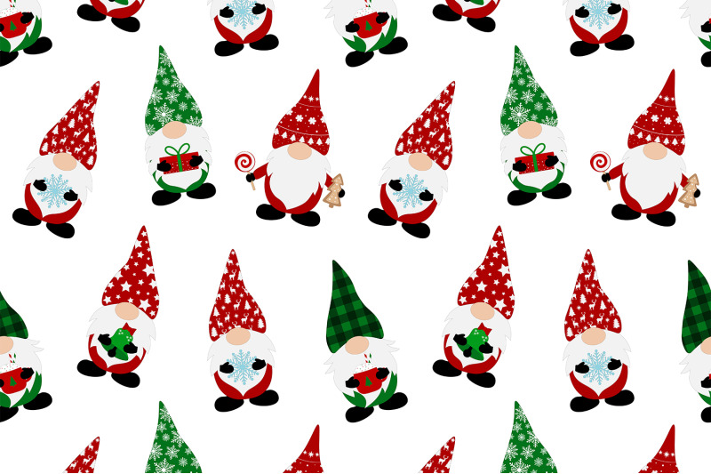 christmas-gnomes-pattern-gnomes-svg-gnomes-rainbow-pattern