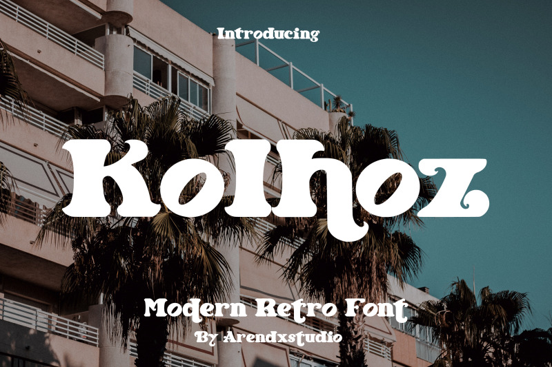 kolhoz-modern-retro-font