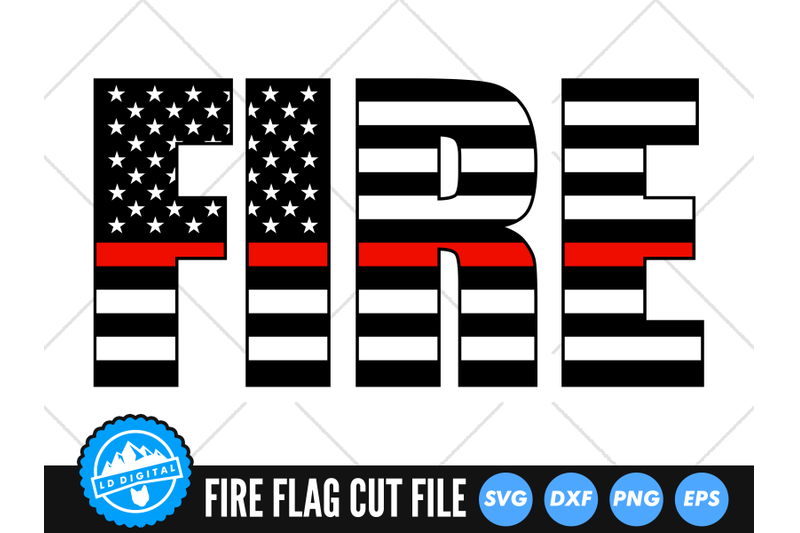 firefighter-flag-fire-svg-thin-red-line-svg-fireman-support-svg