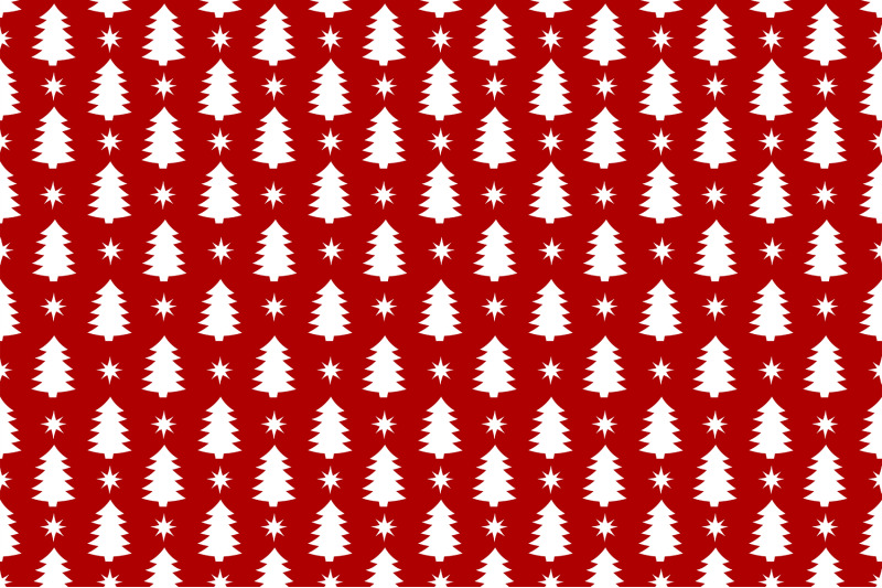 christmas-pattern-christmas-trees-pattern-reindeer-pattern