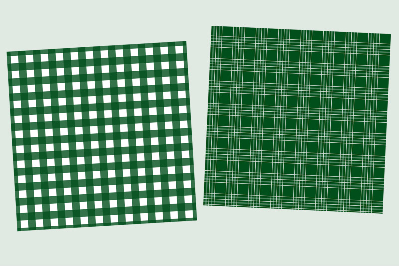 christmas-green-pattern-buffalo-plaid-strips-pattern-dots