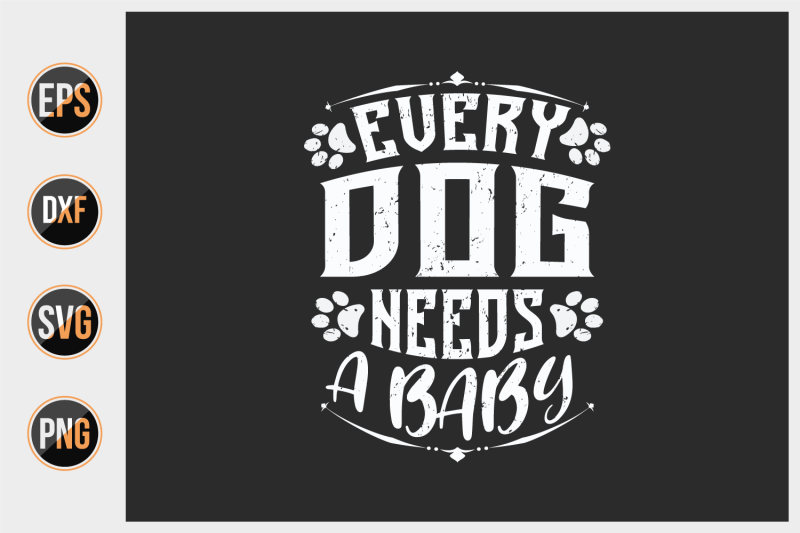 dog-quotes-vector-design-template