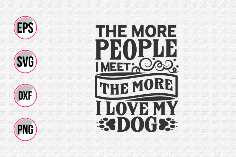 dog-quotes-vector-design-template