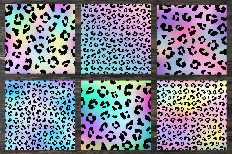 rainbow-leopard-print-digital-paper