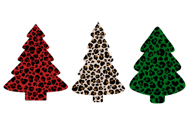 leopard-christmas-tree-sublimation-png-christmas-tree-svg