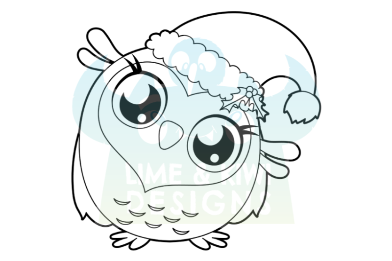 christmas-owls-digital-stamps-lime-and-kiwi-designs