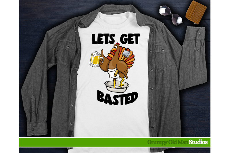 funny-cartoon-turkey-with-beer-lets-get-basted-thanksgiving