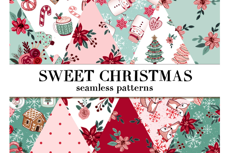 christmas-seamless-patterns