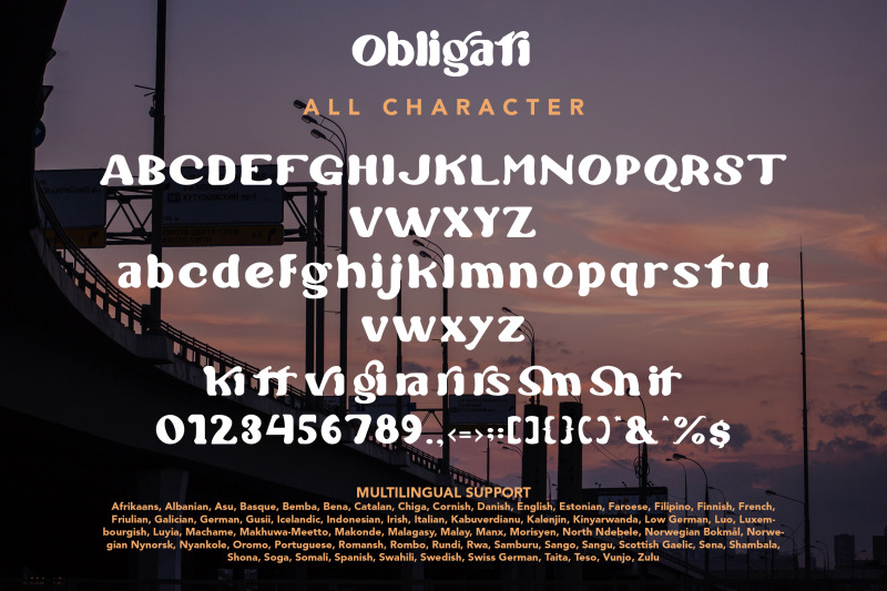 obligati-retro-display-font