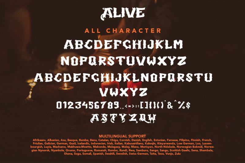 alive-horror-display-font
