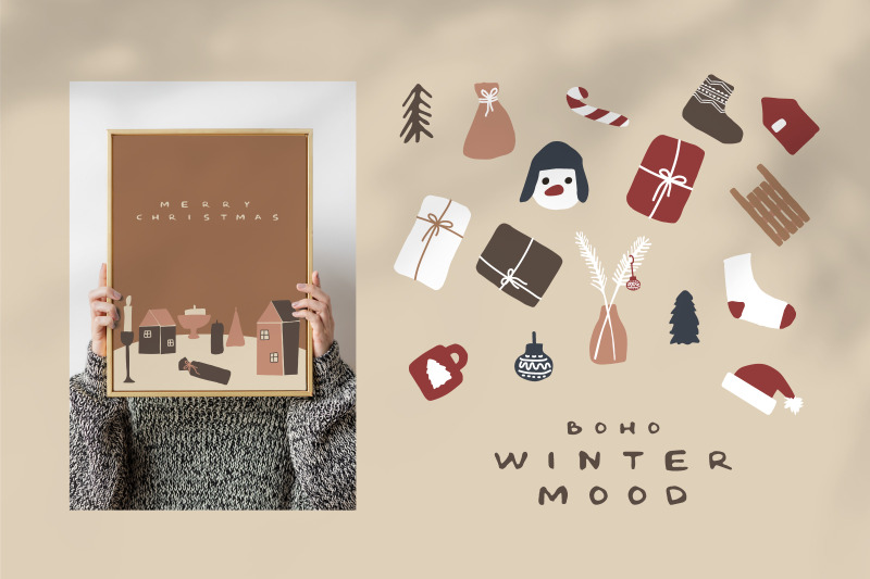 winter-boho-decoration-elements-alphabet-patterns