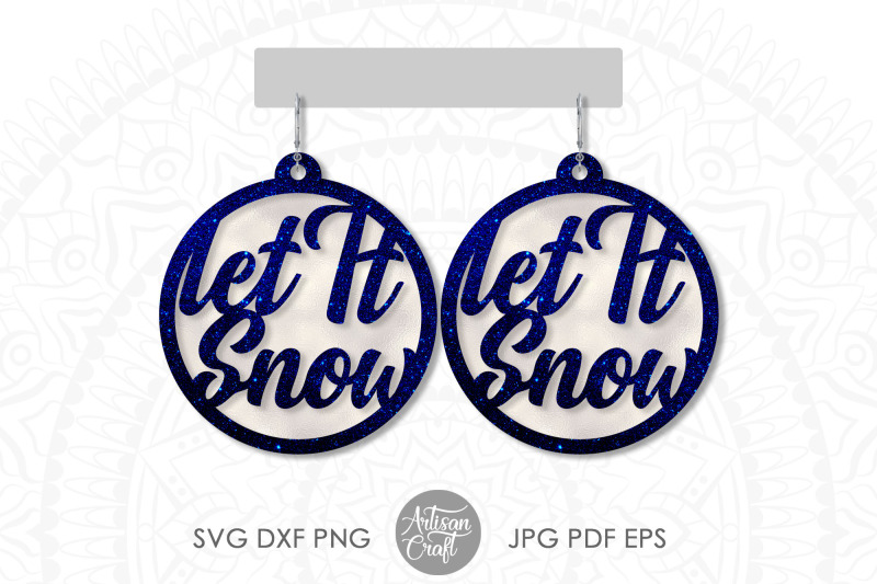 let-it-snow-earring-svg-for-making-christmas-jewelry