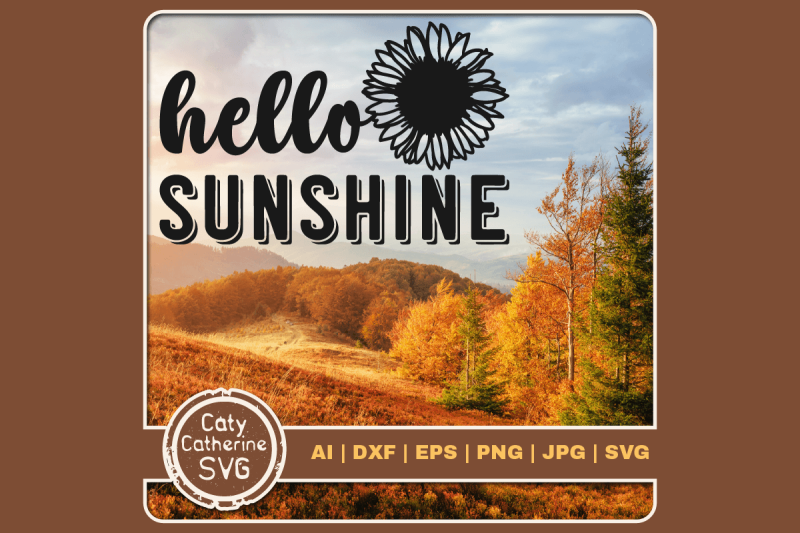 hello-sunshine-quote-with-sunflower-svg-cut-file