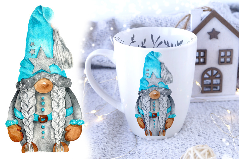 Charming Gnomes on Sublimation Mugs (3163402)