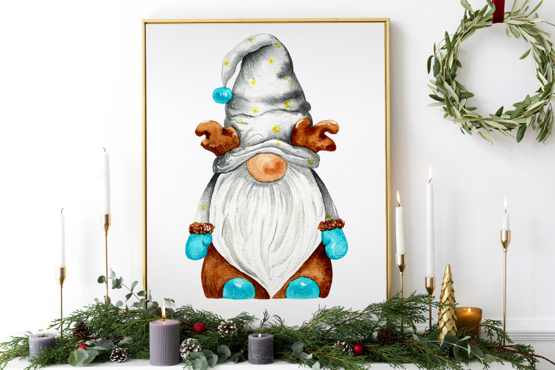 watercolor-winter-gnome-clipart-gnomes-family-sublimation