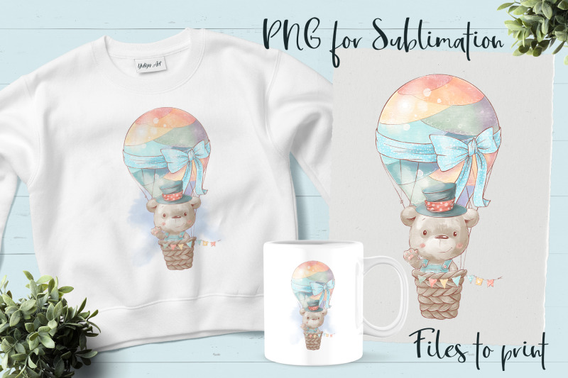 cute-bear-sublimation-design-for-printing