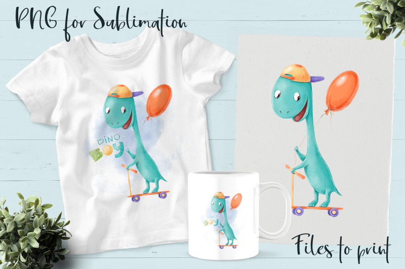 cute-dino-sublimation-design-for-printing