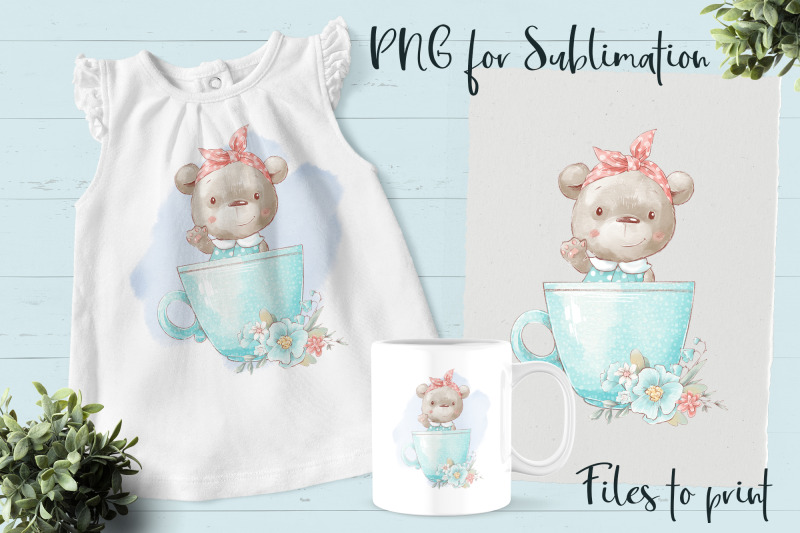 cute-bear-sublimation-design-for-printing